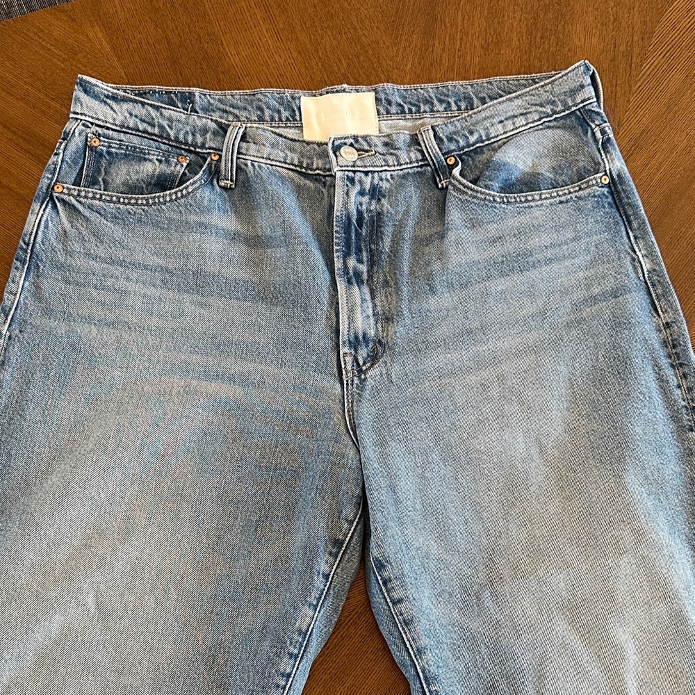 Mother The Dodger Wide Ankle Jeans